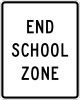 S5-2 End School Zone Sign